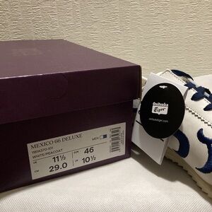 itsuka Tiger MEXICO 66 DELUXE NIPPON MADE A White Peacoat Shoes